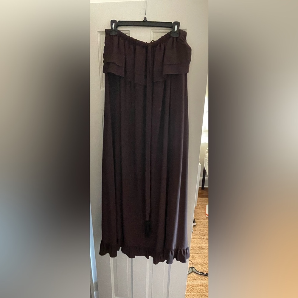 NWT See By Chloe Dark Brown Maxi dress